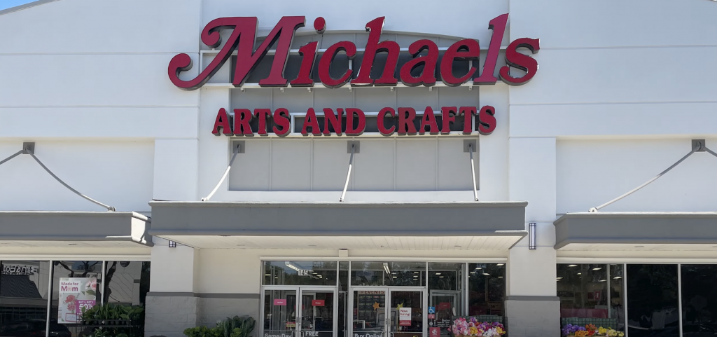 michaels arts and craft store front