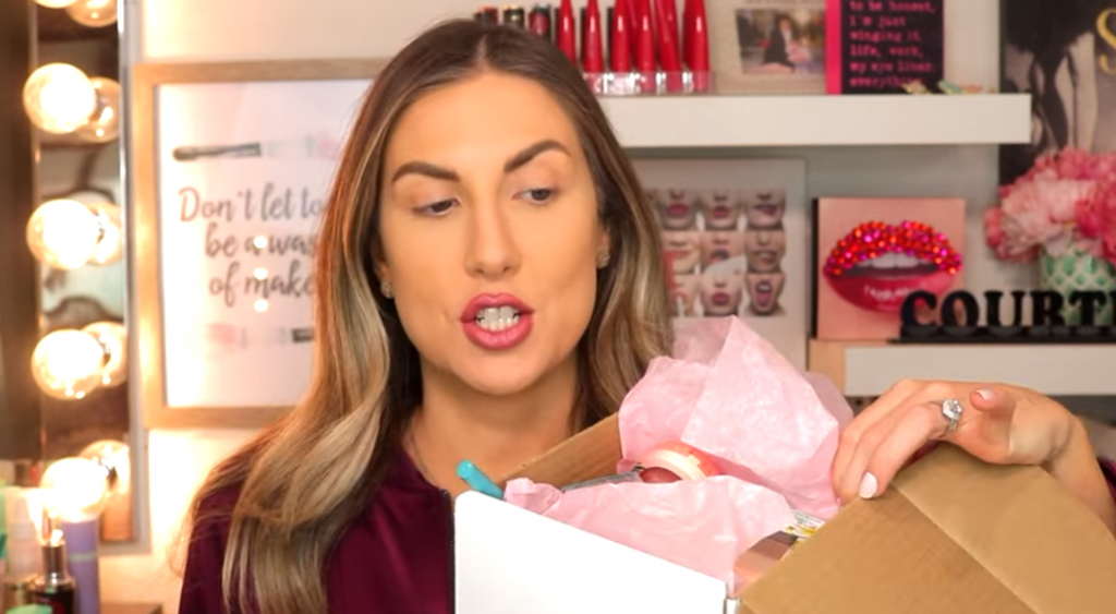 youtuber courtney kelly review butter collection physicians formula