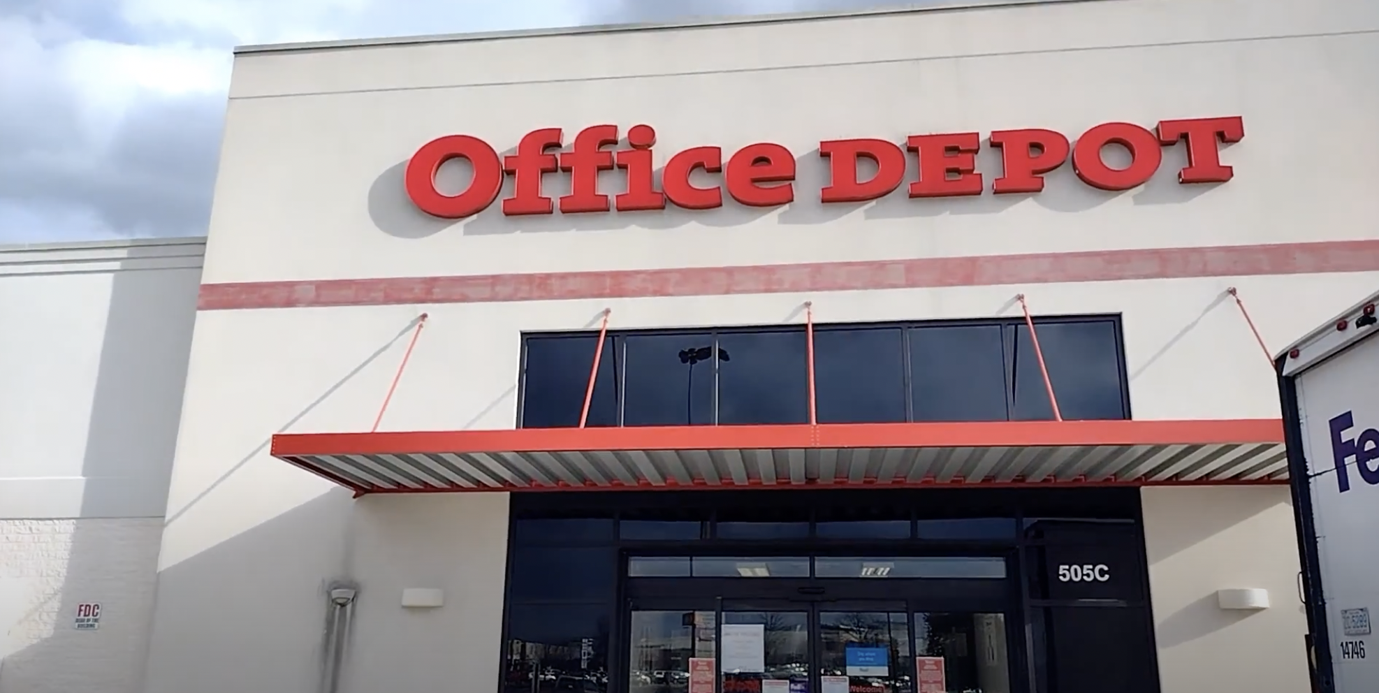 office depot store front