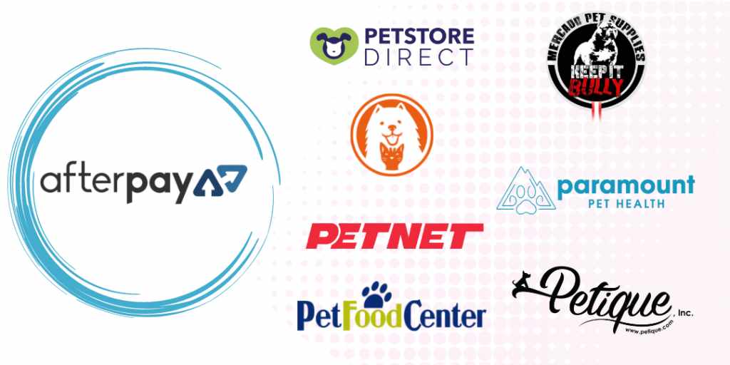 Afterpay Stores logos illustration