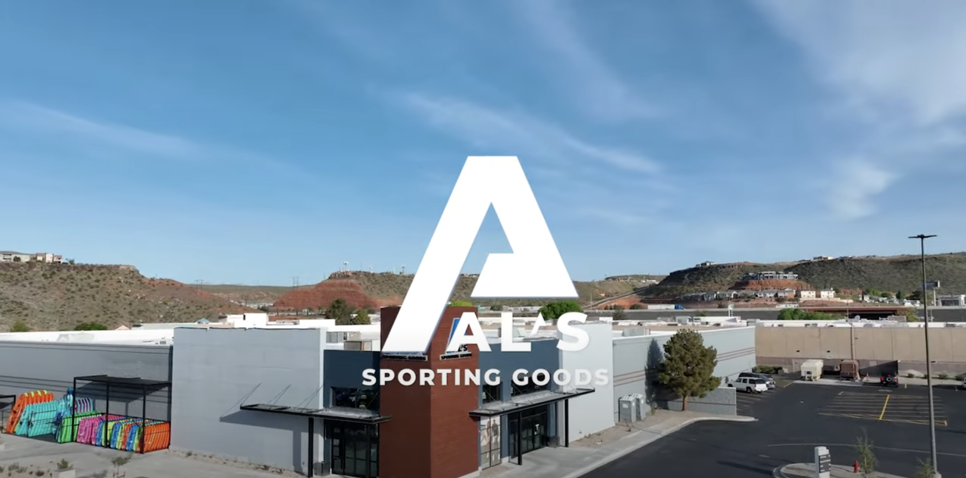 als sporting goods store front