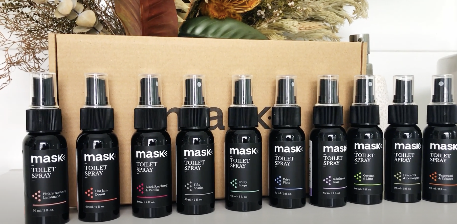 various mask co products in...